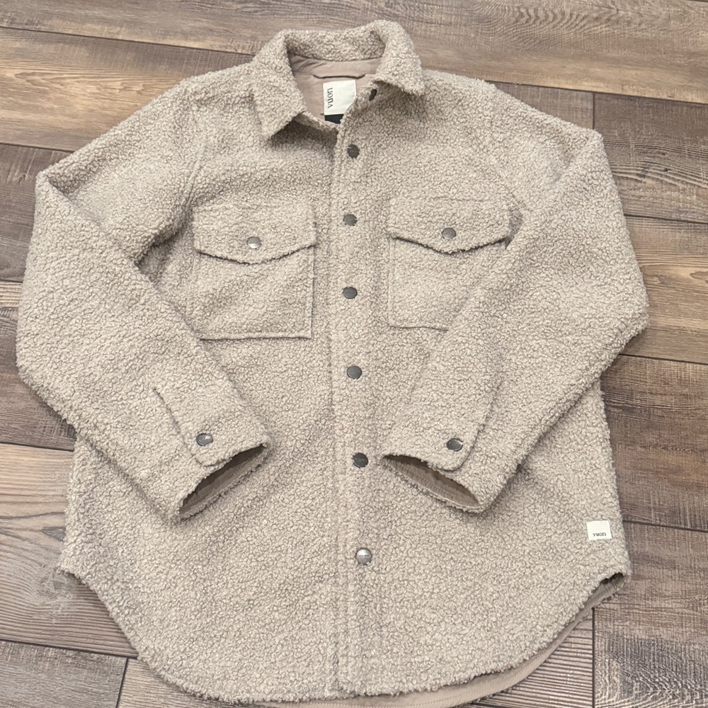 Vuori Sycamore Shirt Jacket Shacket - XS - Dark Salt - Picture 4 of 7